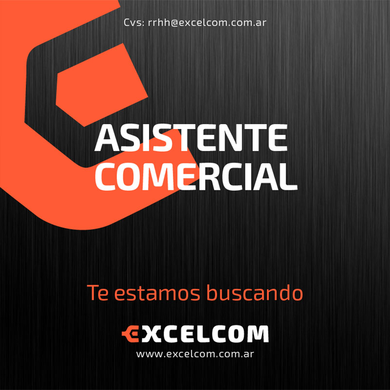 ASISTENTE COMERCIAL para Ciudad de Santa Fe